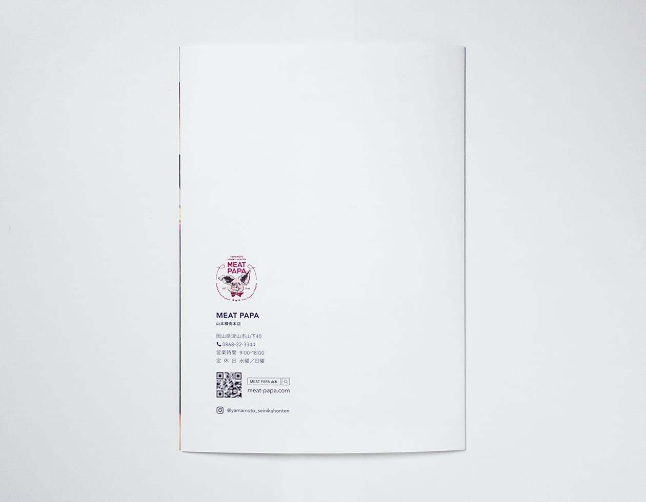 2023 : MEAT PAPA – Brochure